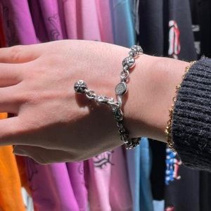 Chrome hearts stat ball link bracelet